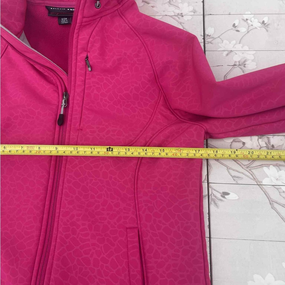 Kirklands Vibrant Pink Fleece Jacket - Picture 8 of 9